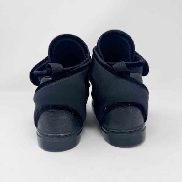 BALENCIAGA | Black Tess Velvet & Neoprene High Top Sneakers Women’s Size 38 - Picture 5 of 10